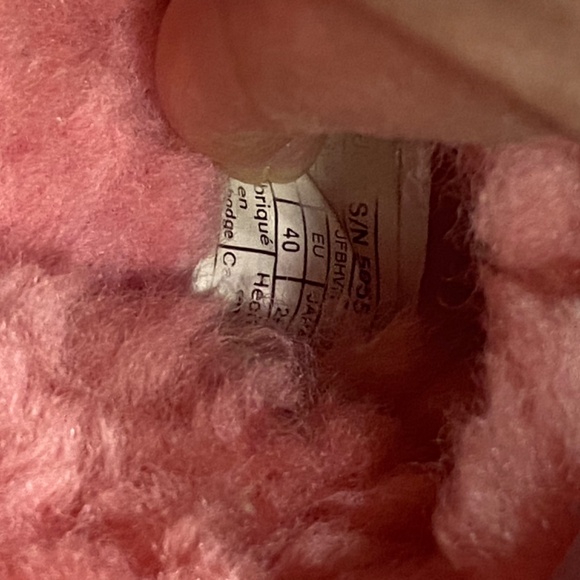 Pink UGG  Size 40 Women’s Tazzelle Slippers - Picture 6 of 8